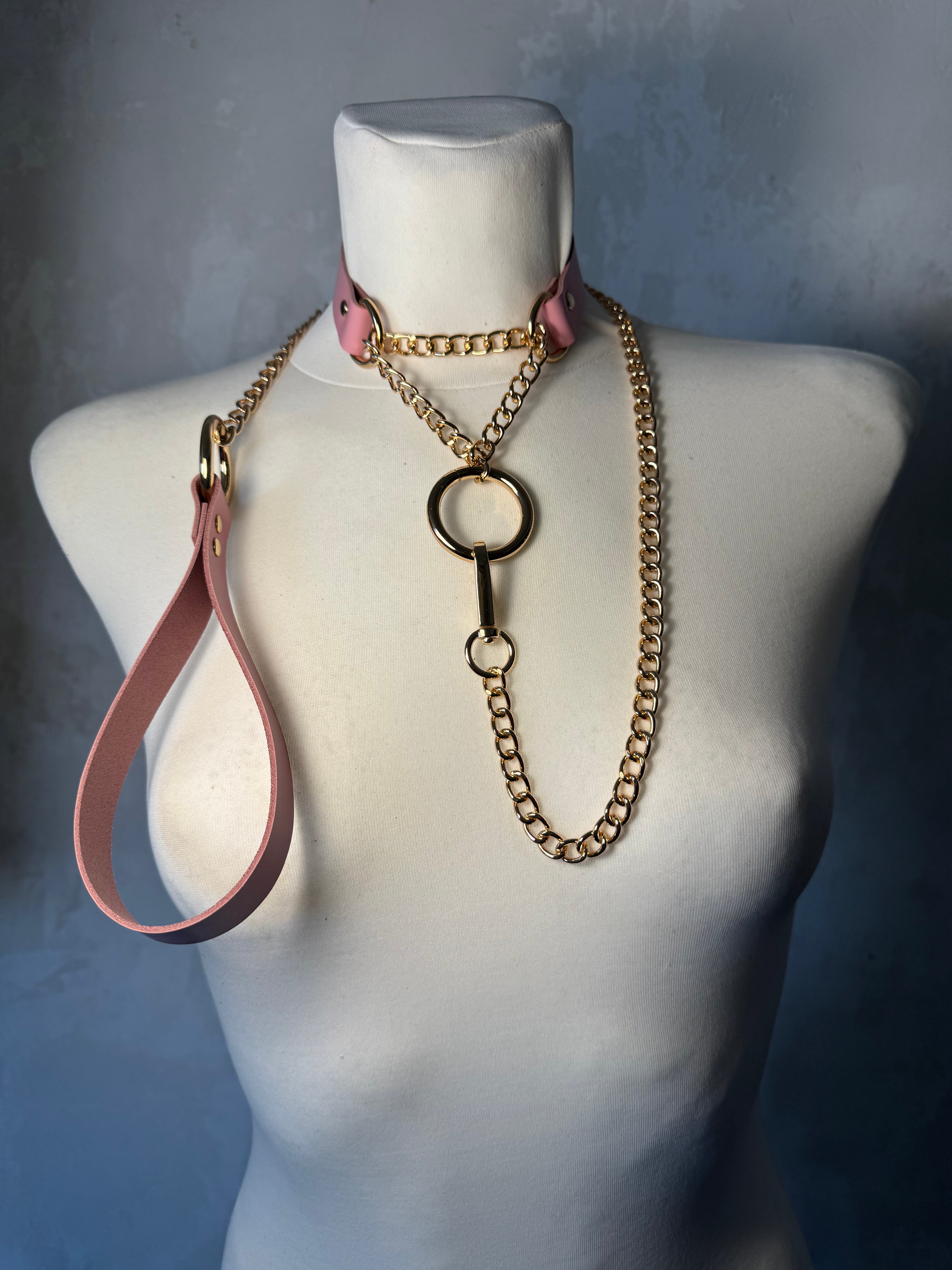 BDSM Kit Choke Collar and Leash