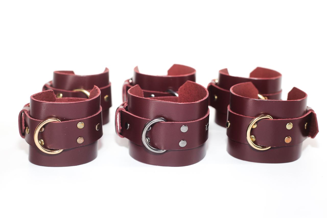 Leather Hand & Ankle Cuffs