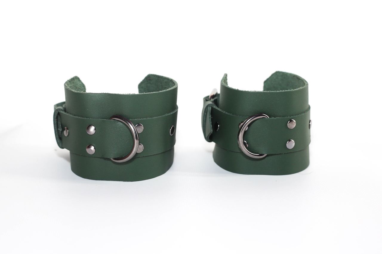 Leather Restraints Hand & Ankle Cuffs